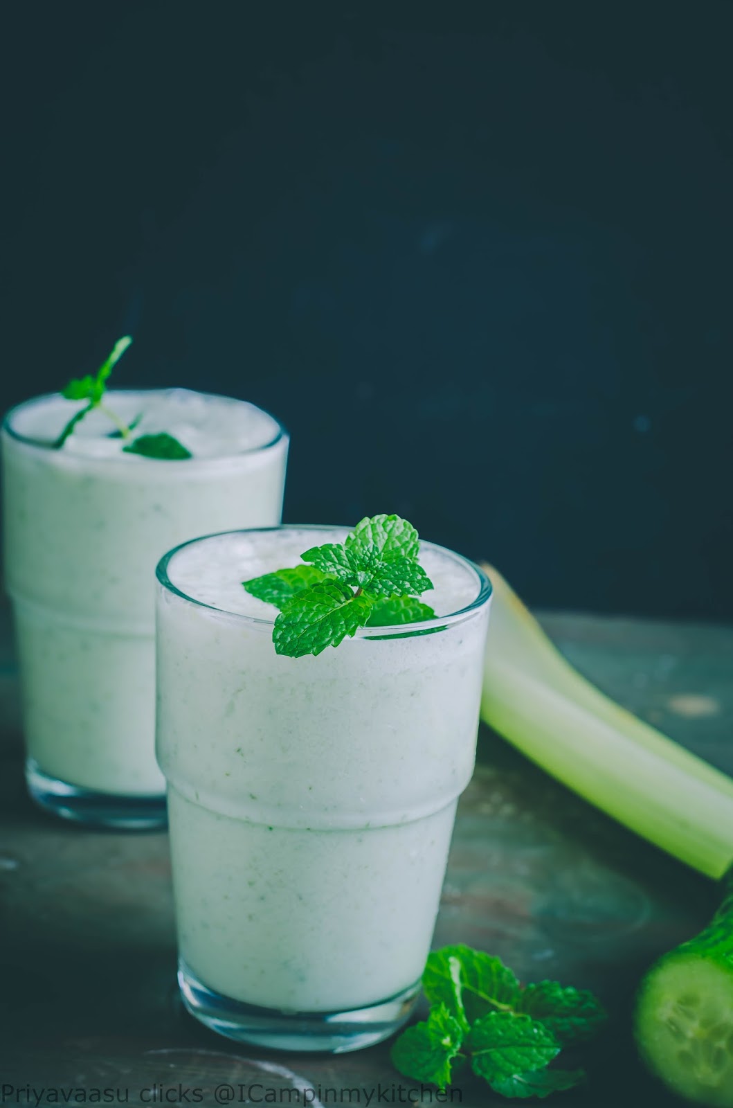 Mint Lassi Yogurt Mint Smoothie Recipe