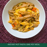 Instant pot Masala pasta Pin