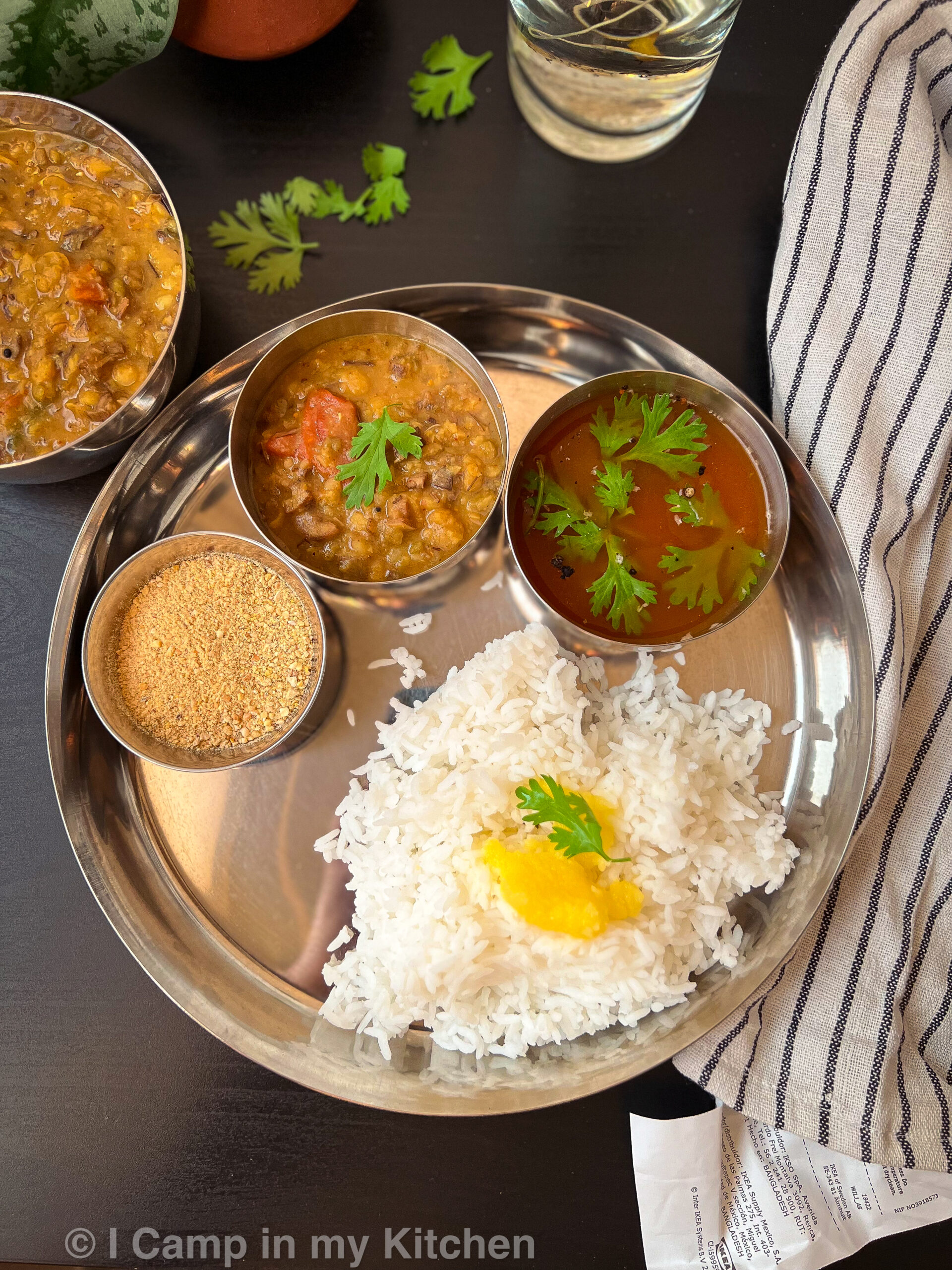 Weekday Lunch thali 