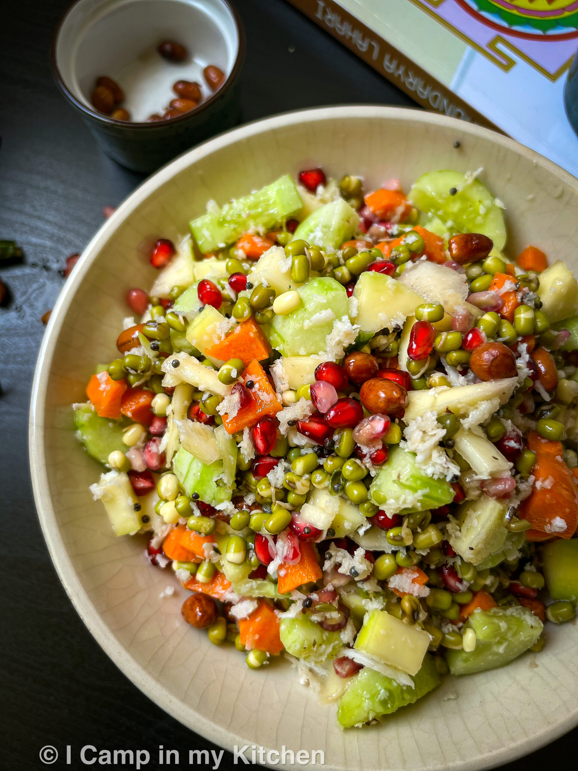 Moong sprouts salad 