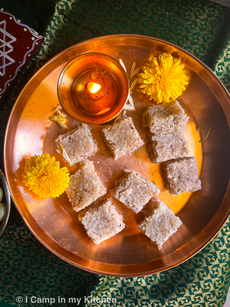 Delish thengai burfi