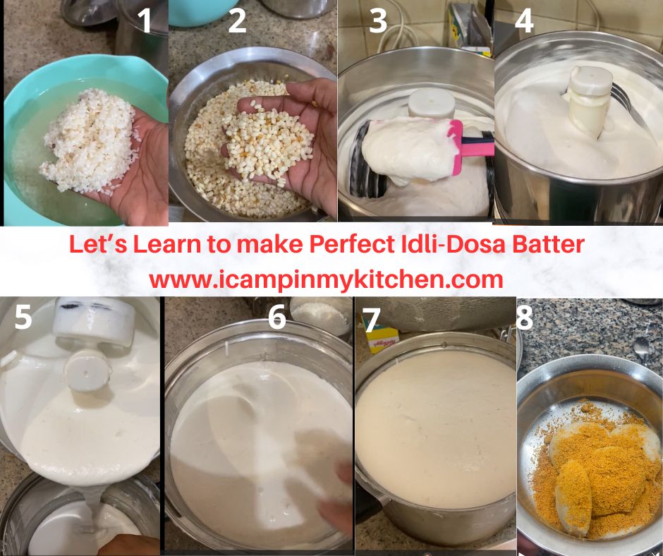 Perfect Idli dosa batter