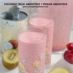 How to make coconut milk smoothie