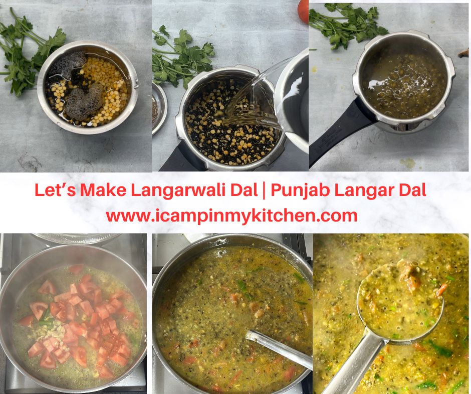 How make Amritsari Dal in a pressure cooker